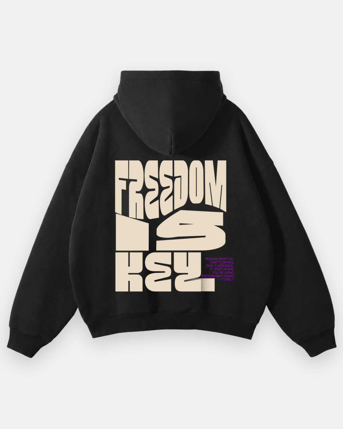 FREEDOM IS KEY Oversized Hoodie