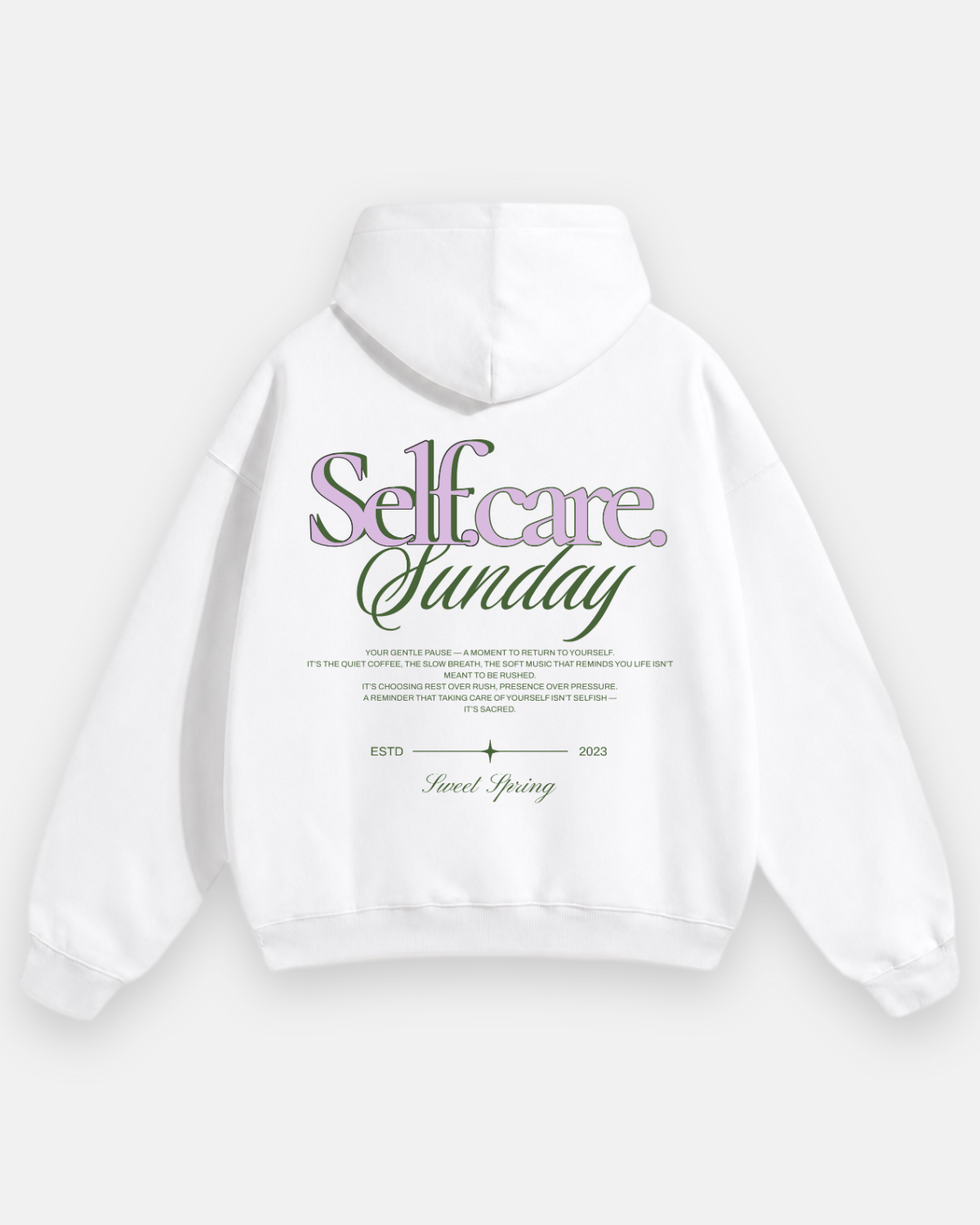 SUNDAY SELFCARE Oversized Hoodie