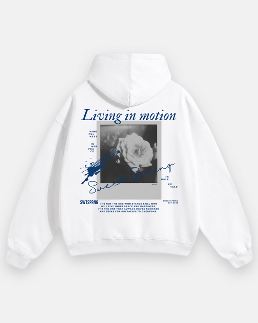LIVING IN MOTION Oversized Hoodie
