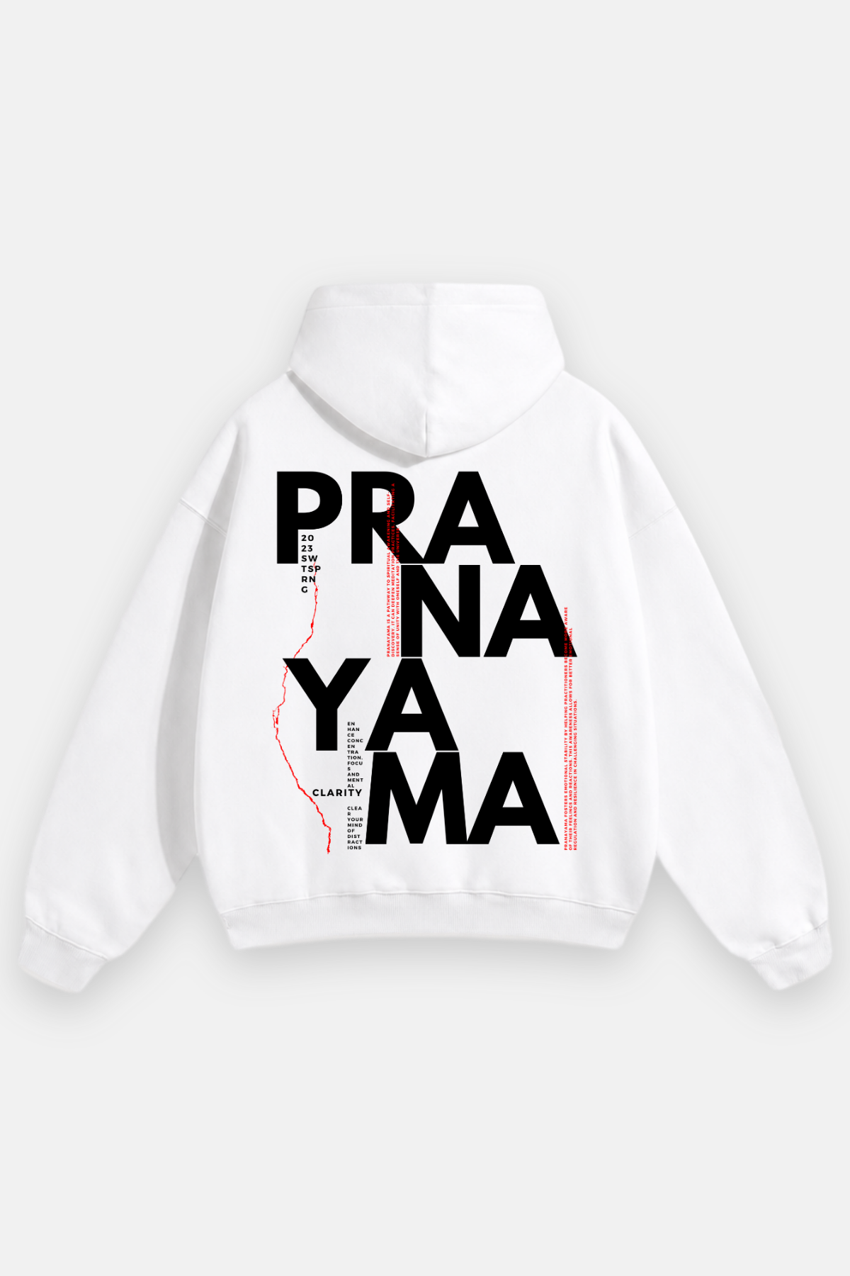 PRANAYAMA Oversized Hoodie