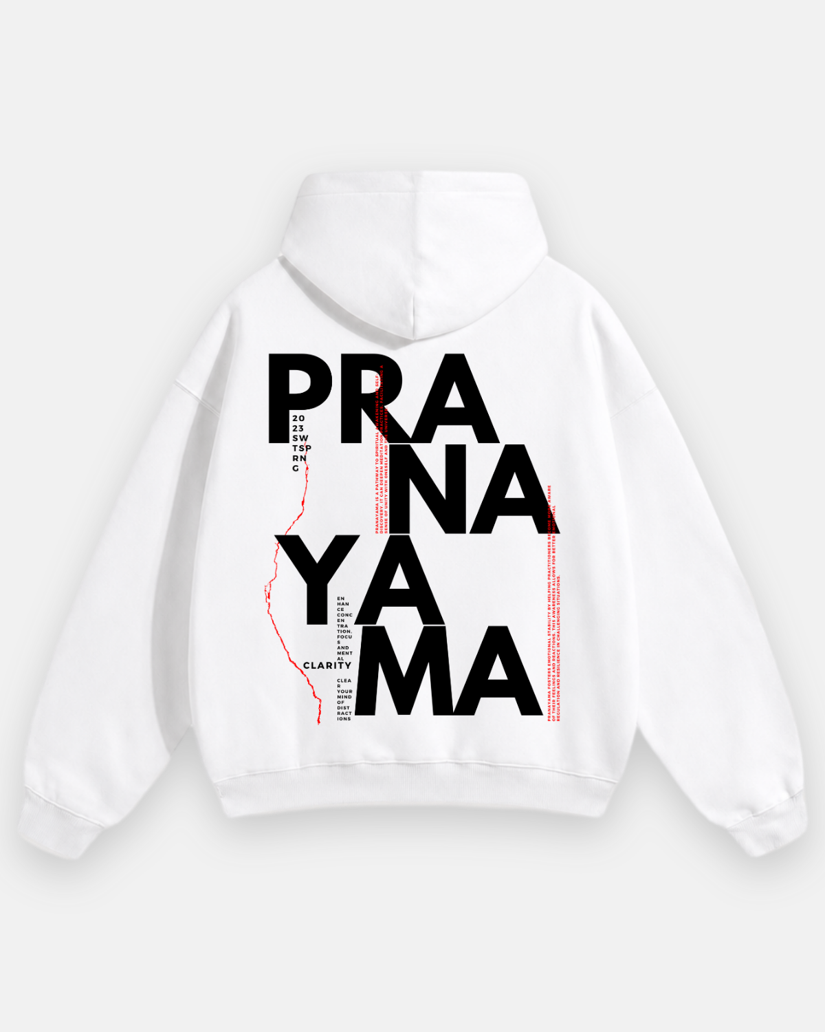 PRANAYAMA Oversized Hoodie