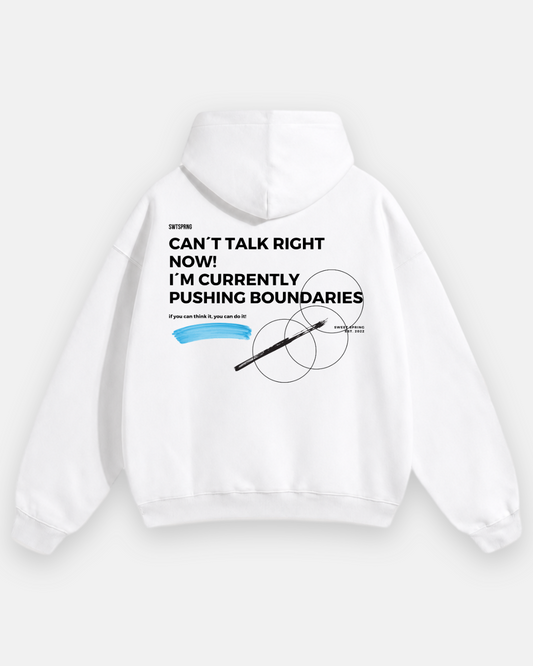 CAN´T TALK Oversized Hoodie