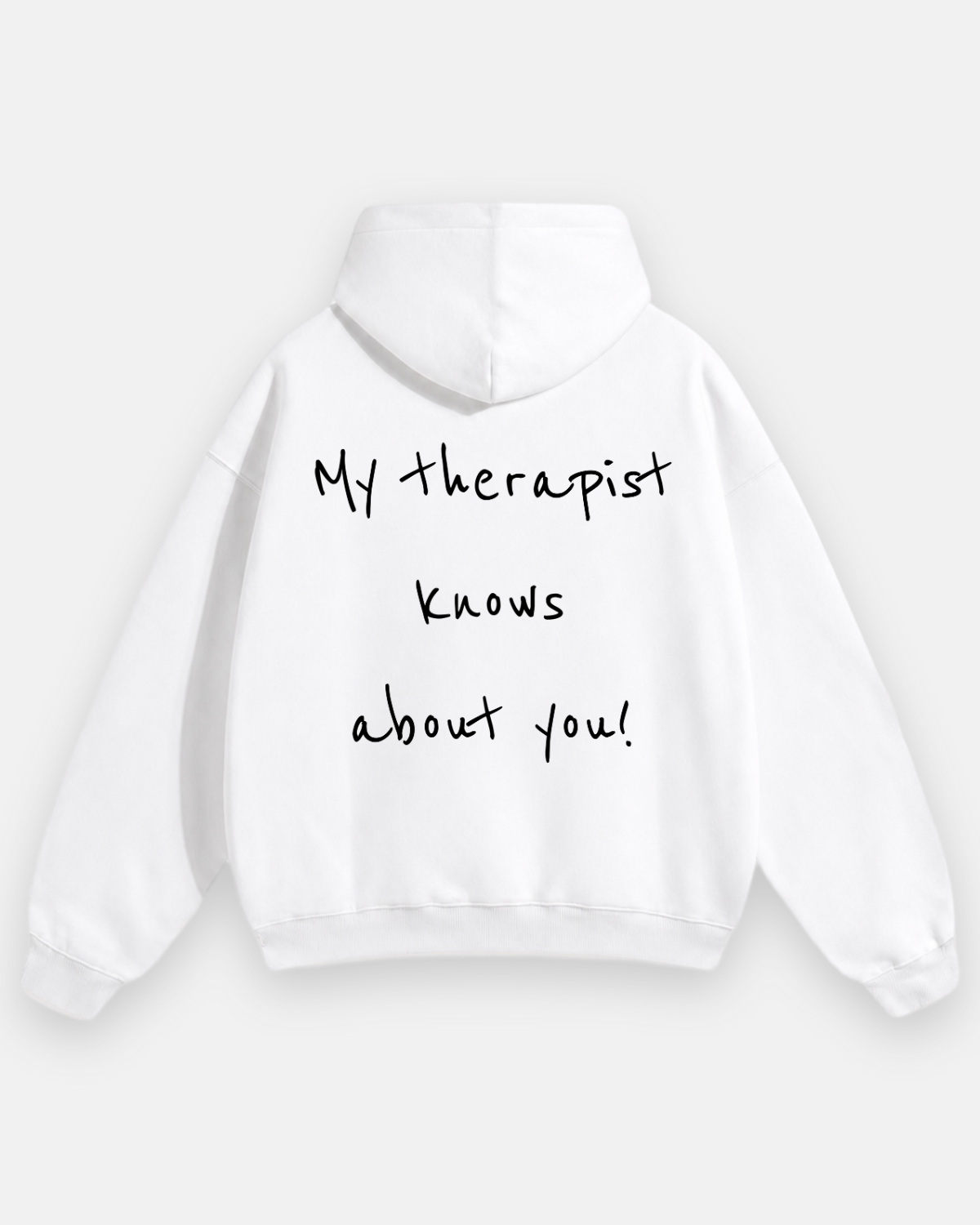THERAPIST Oversized Hoodie