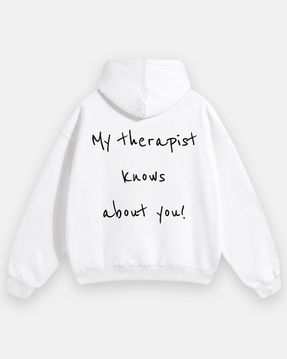 THERAPIST Oversized Hoodie