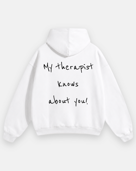 THERAPIST Oversized Hoodie