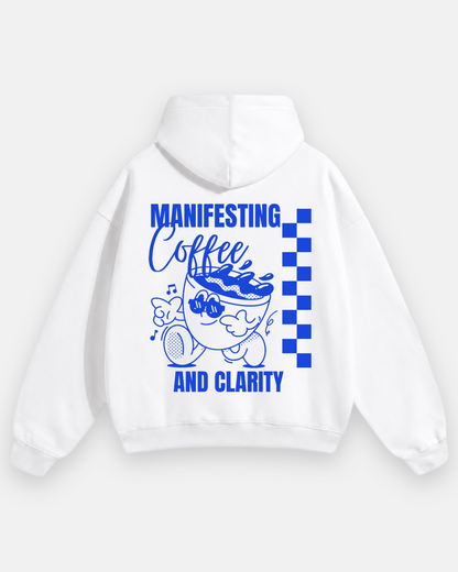 COFFEE AND CLARITY Oversized Hoodie