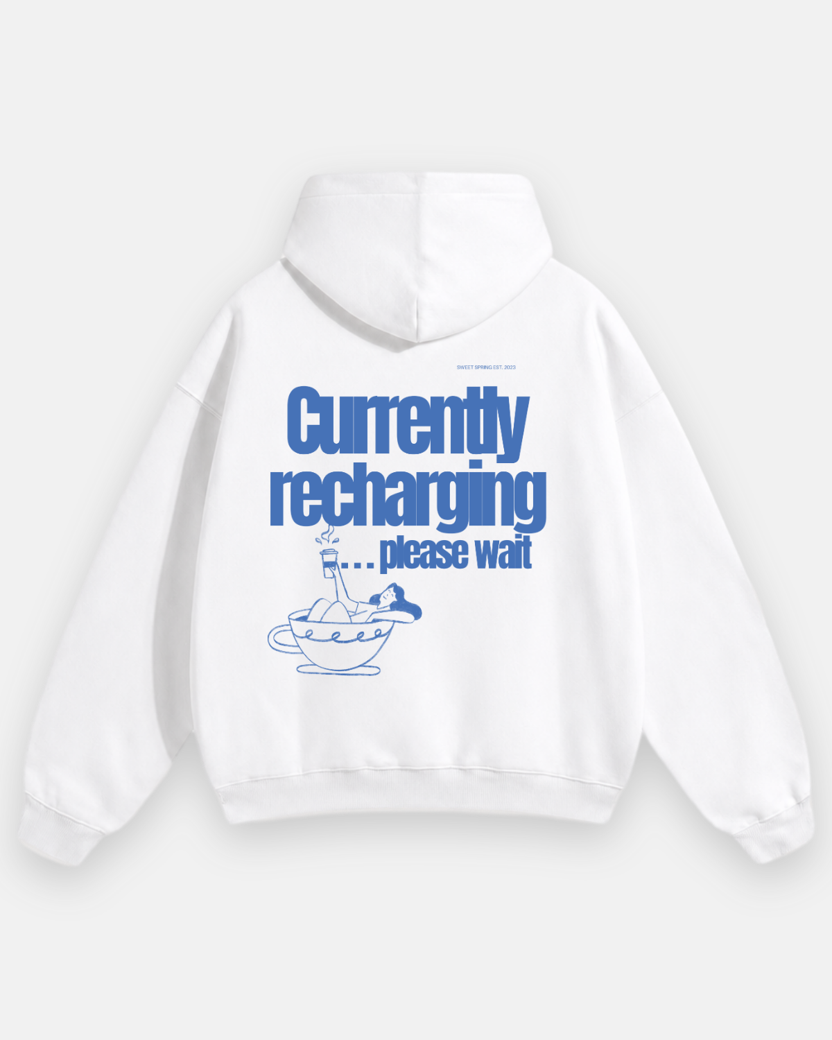 RECHARGING Oversized Hoodie