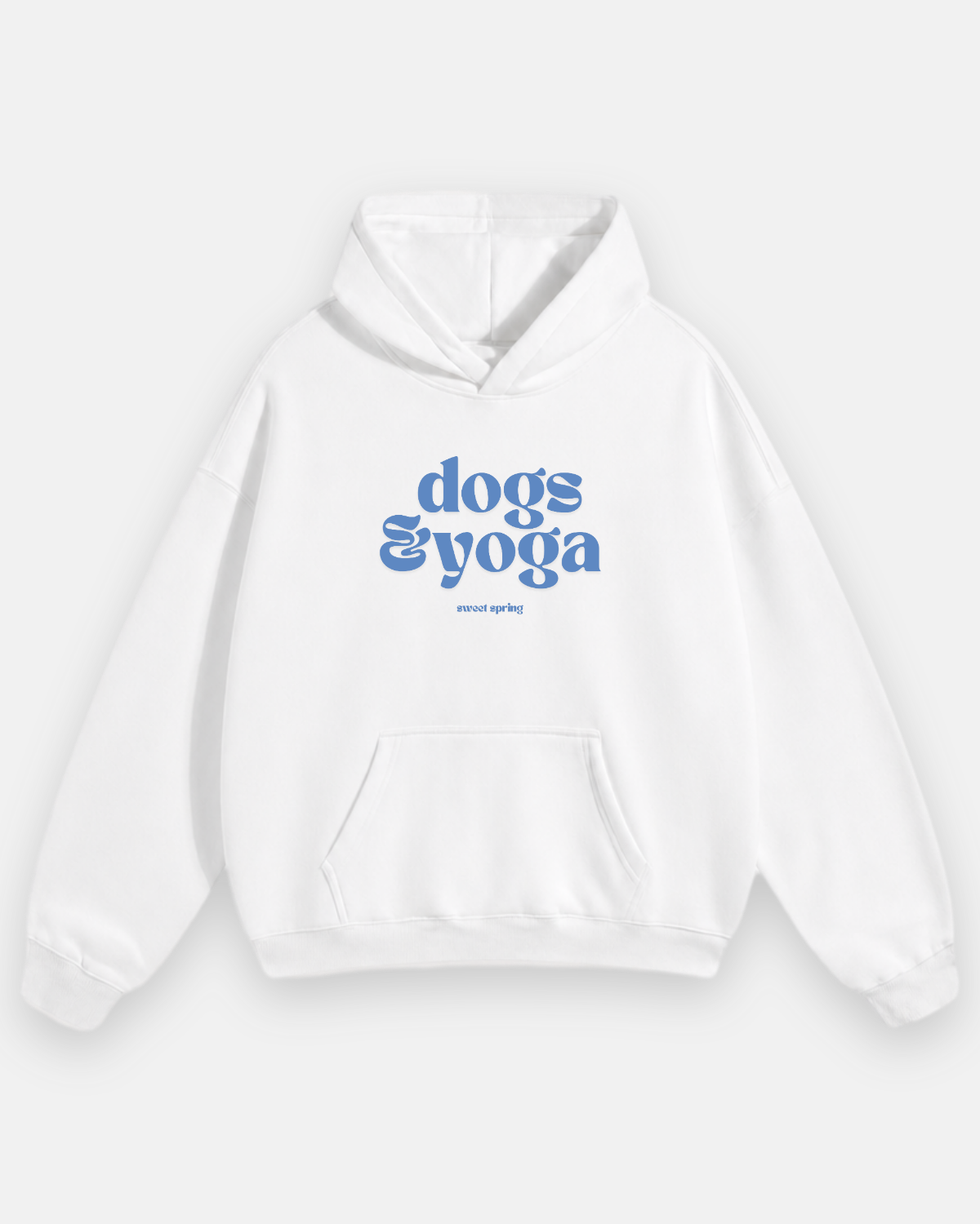 DOGS & YOGA Oversized Hoodie