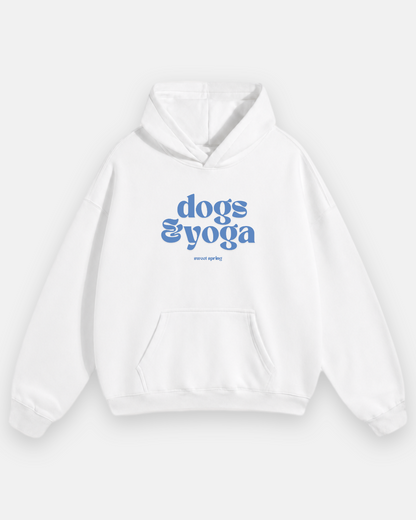 DOGS & YOGA Oversized Hoodie