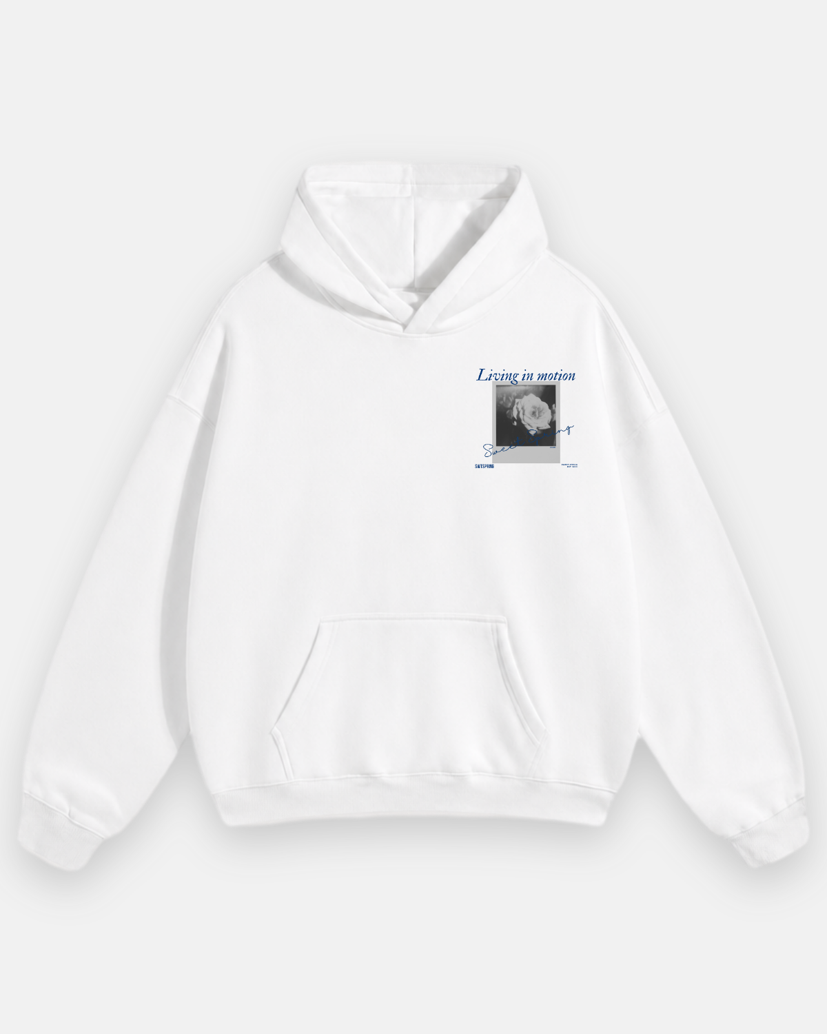 LIVING IN MOTION Oversized Hoodie