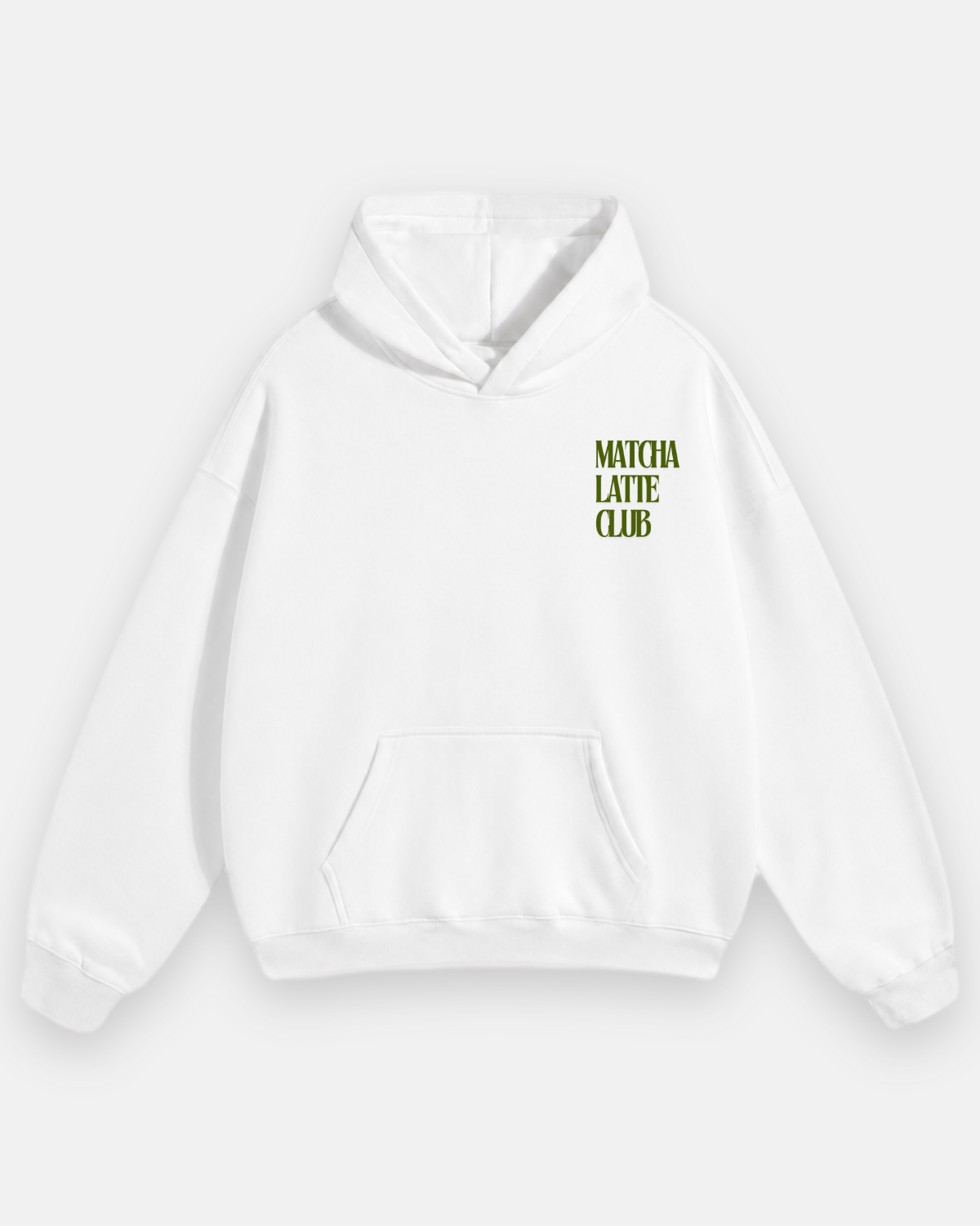 MATCHA LATTE CLUB Oversized Hoodie