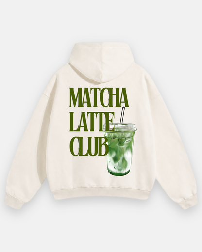 MATCHA LATTE CLUB Oversized Hoodie