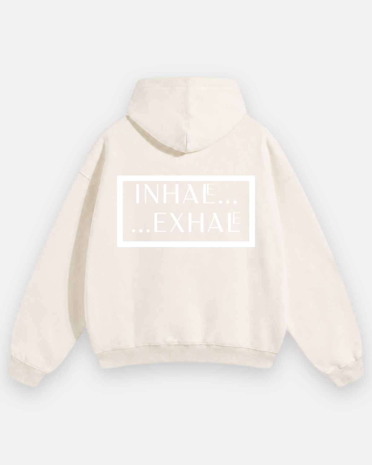 INHALE EXHALE Oversized Hoodie