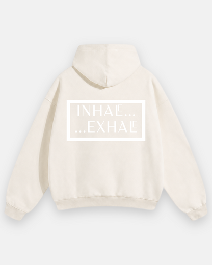 INHALE EXHALE Oversized Hoodie