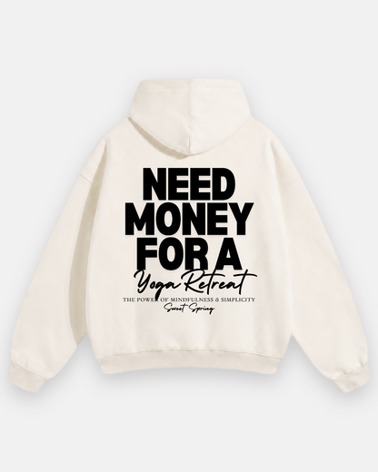 NEED MONEY Oversized Hoodie