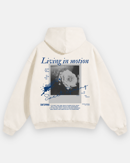 LIVING IN MOTION Oversized Hoodie