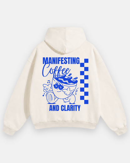 COFFEE AND CLARITY Oversized Hoodie