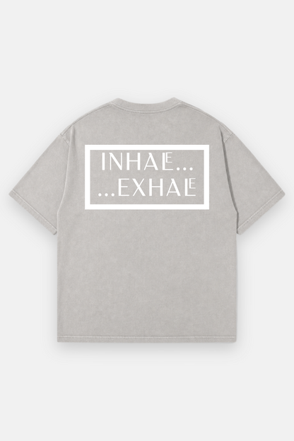 INHALE EXHALE Oversized Shirt