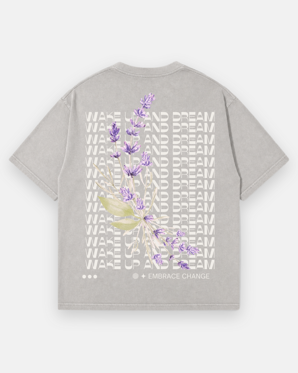 WAKE UP AND DREAM Oversized Shirt