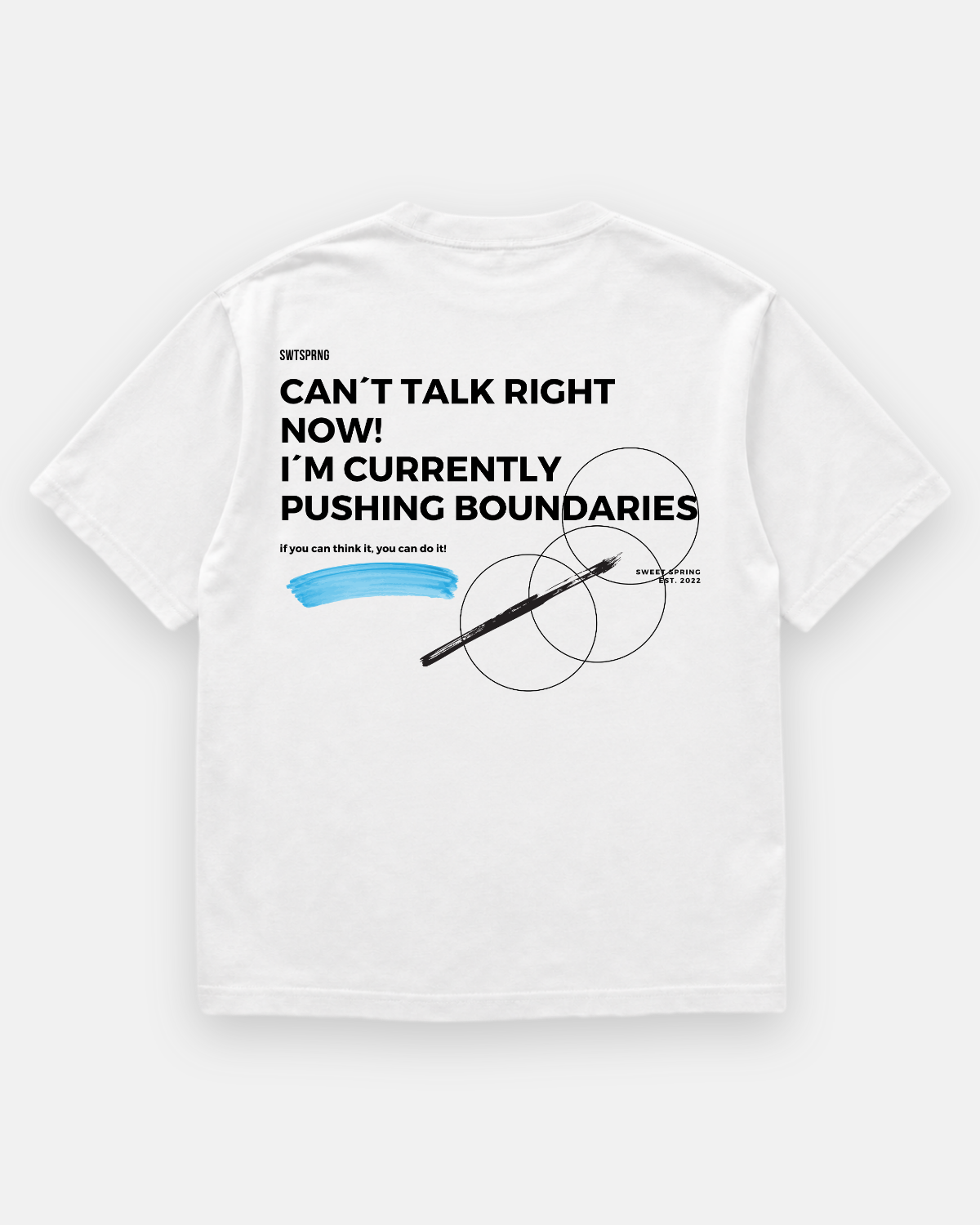 CAN´T TALK Oversized Shirt