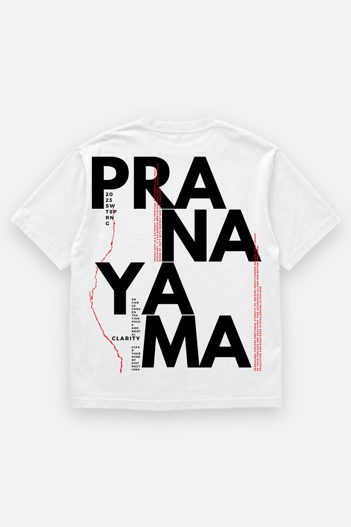 PRANAYAMA Oversized Shirt