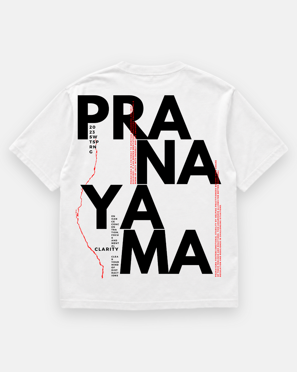 PRANAYAMA Oversized Shirt