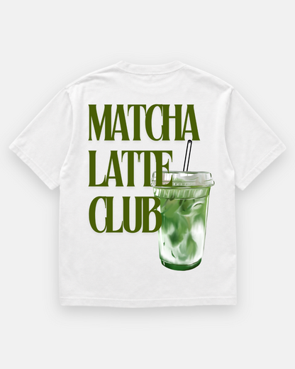 MATCHA LATTE Oversized Shirt