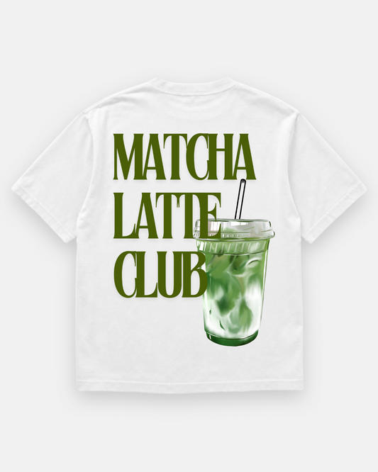 MATCHA LATTE Oversized Shirt