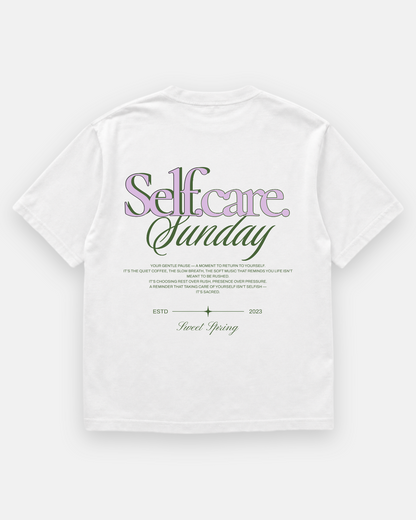 SUNDAY SELFCARE Oversized Shirt