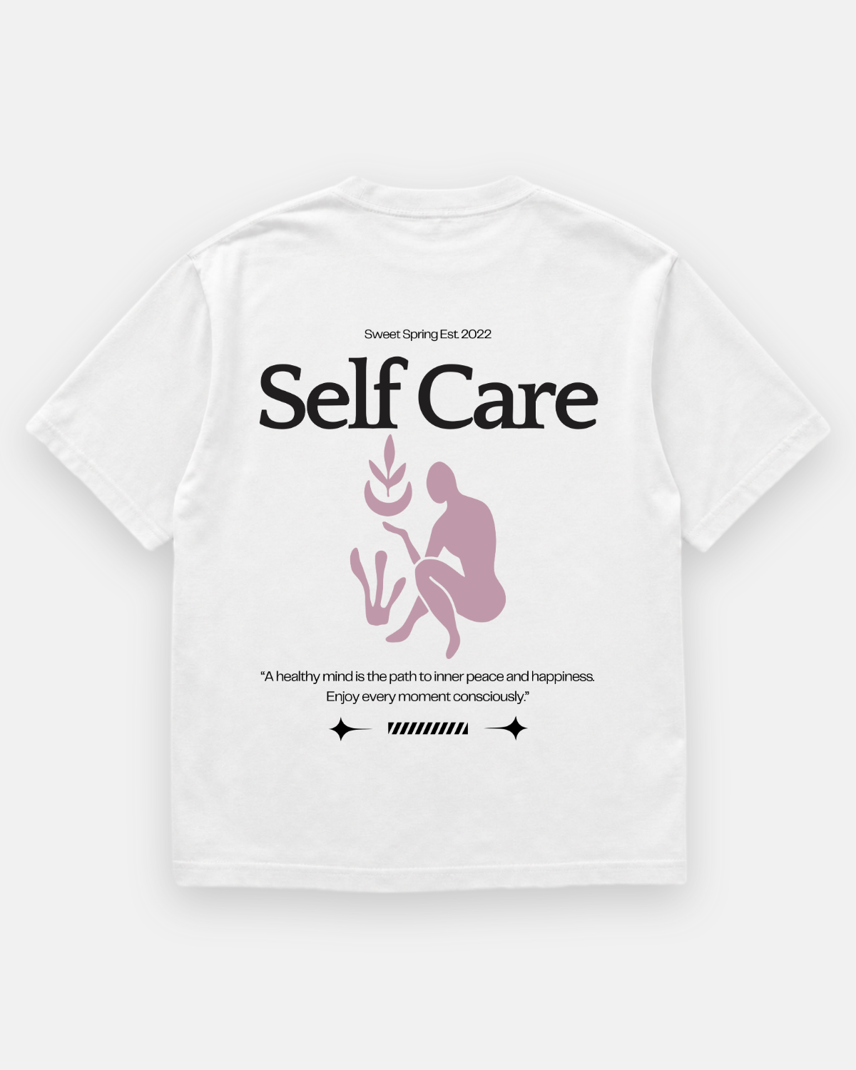SELF CARE Oversized Shirt