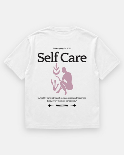 SELF CARE Oversized Shirt