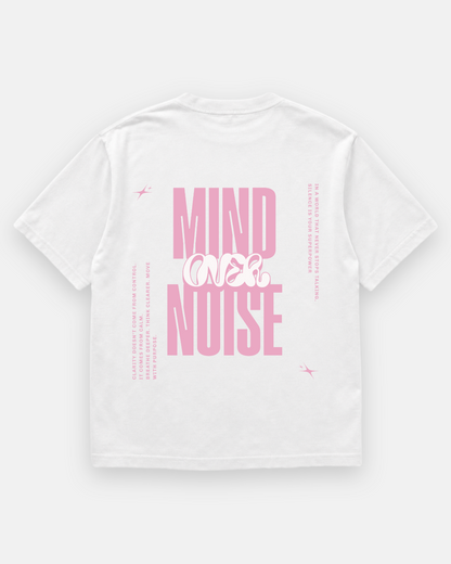 MIND OVER NOISE Oversized Shirt