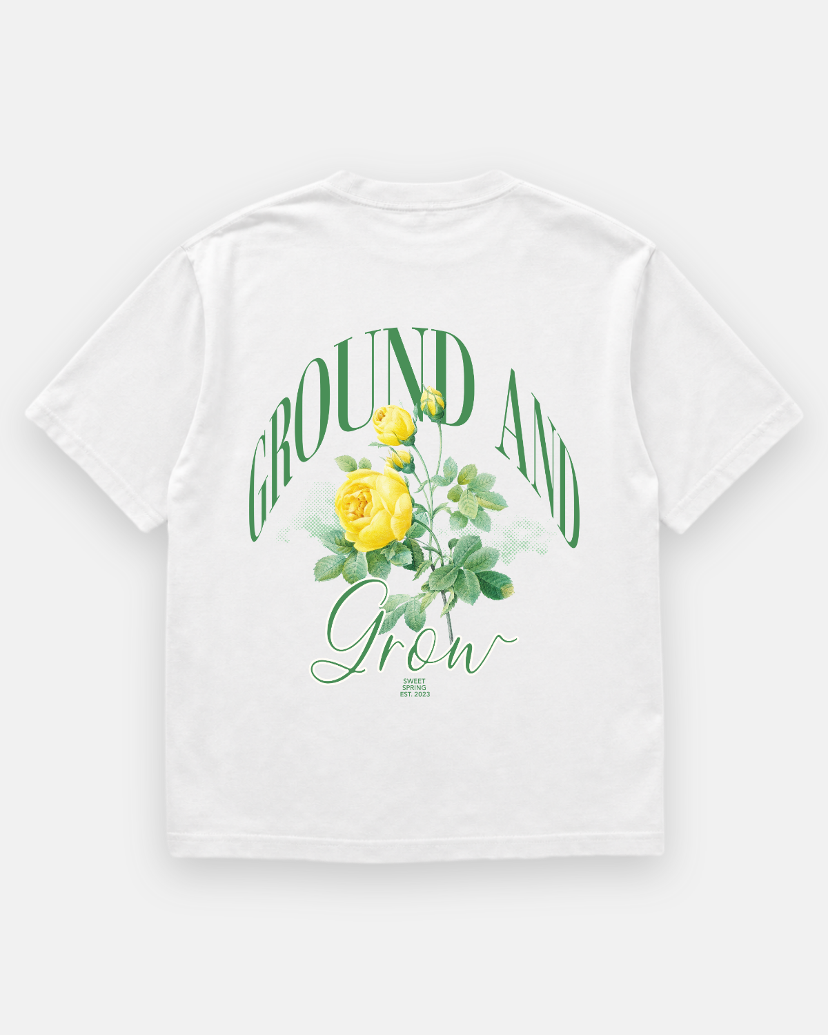 GROUND AND GROW Oversized Shirt