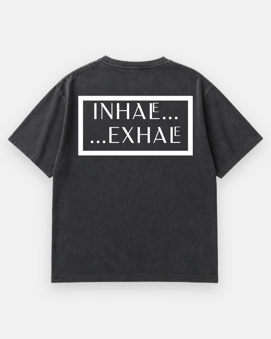 INHALE EXHALE Oversized Shirt