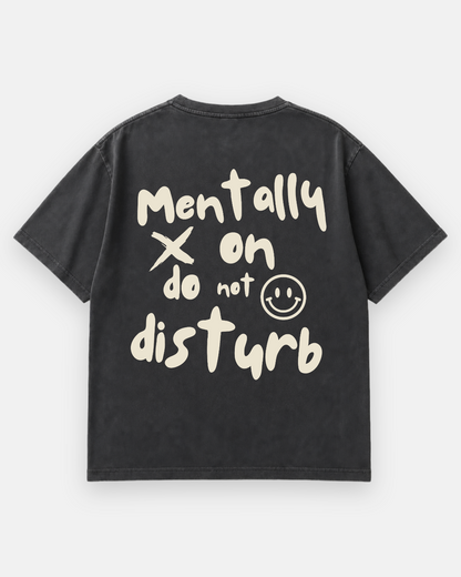 DO NOT DISTURB Oversized Shirt