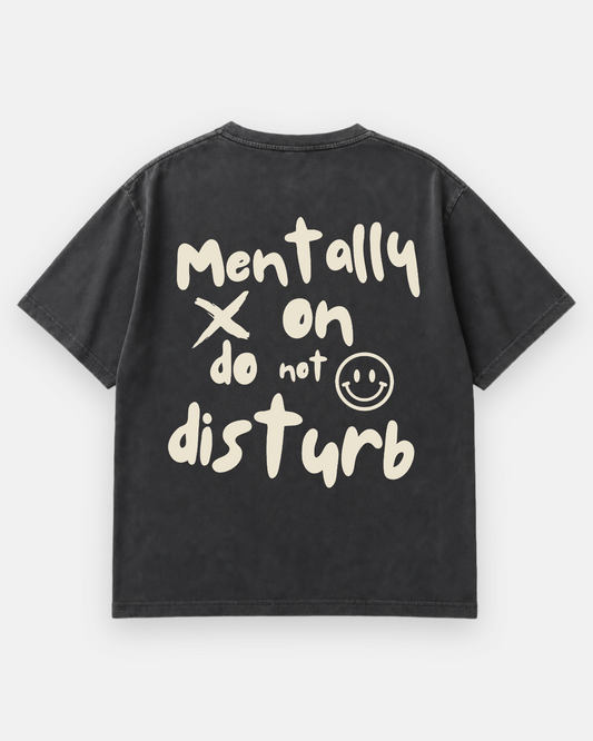 DO NOT DISTURB Oversized Shirt