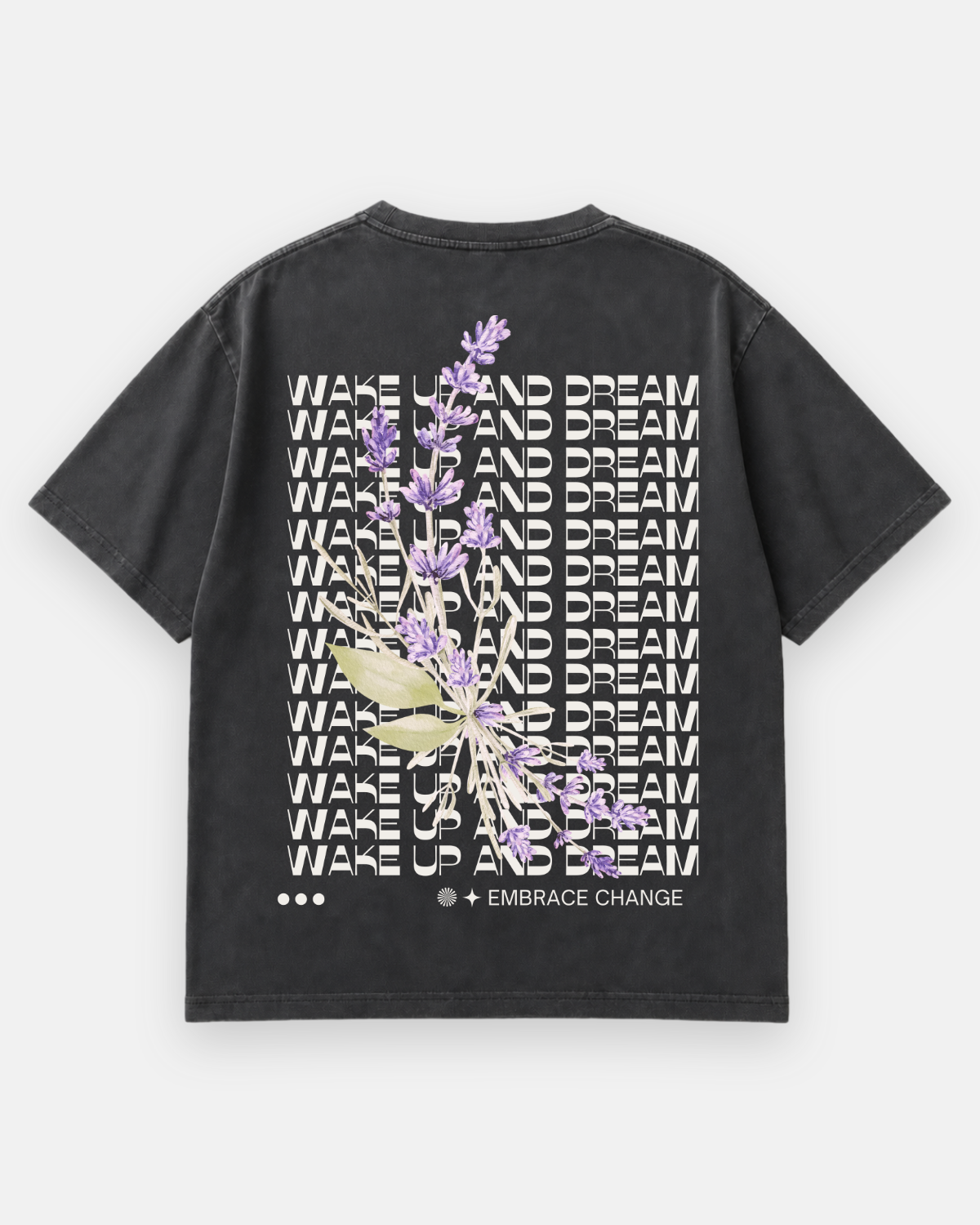 WAKE UP AND DREAM Oversized Shirt