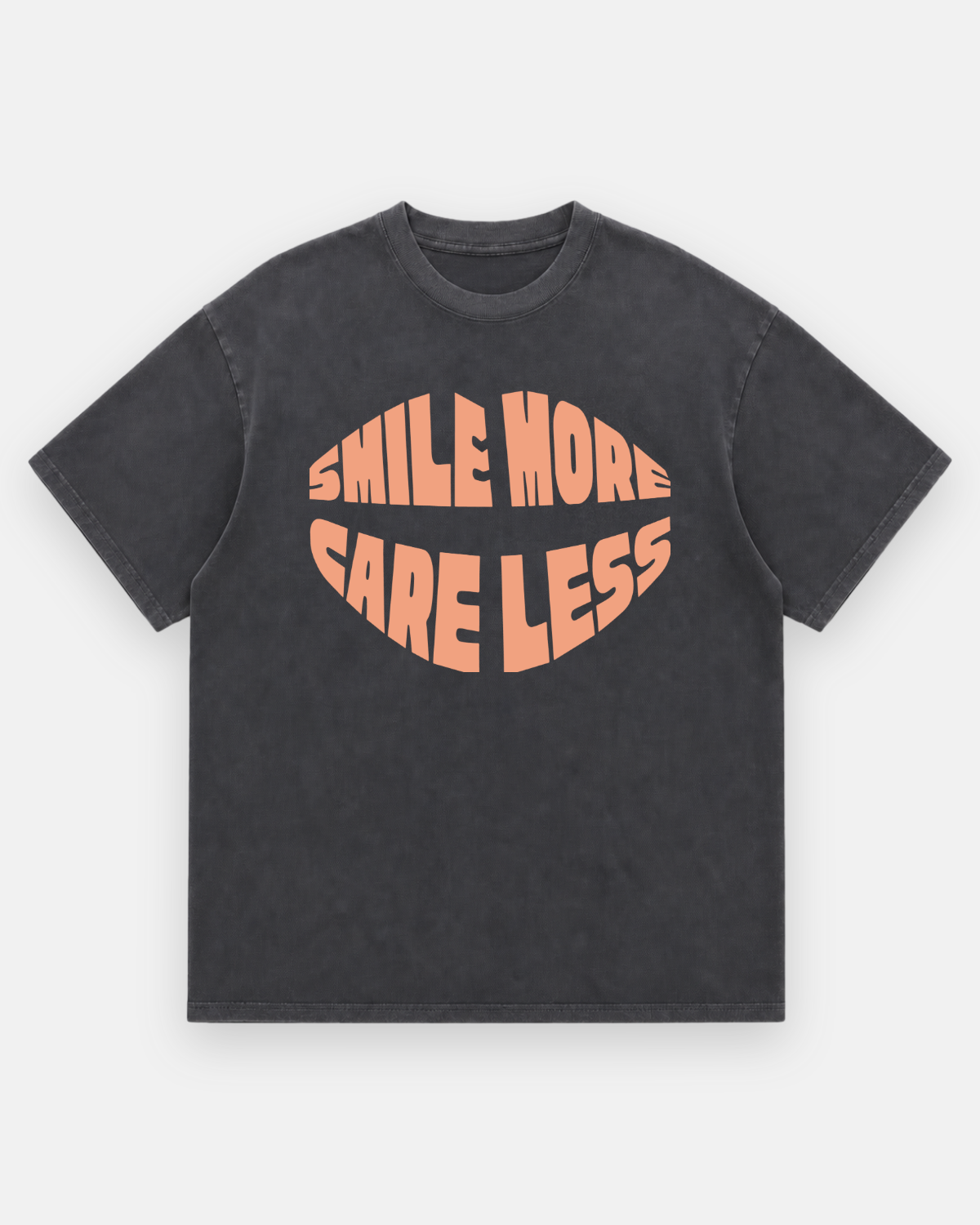SMILE MORE Oversized Shirt