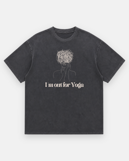 OUT FOR YOGA Oversized Shirt
