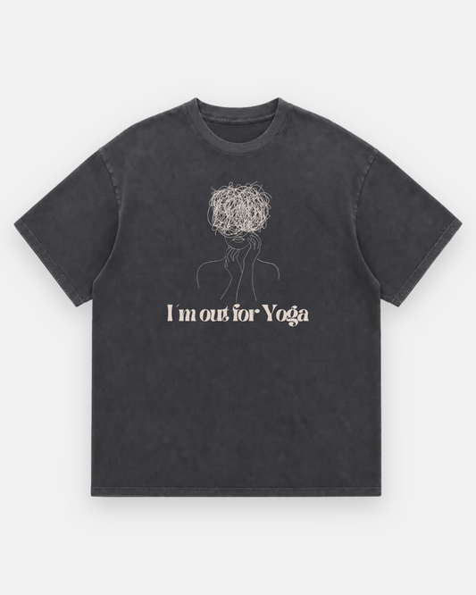 OUT FOR YOGA Oversized Shirt