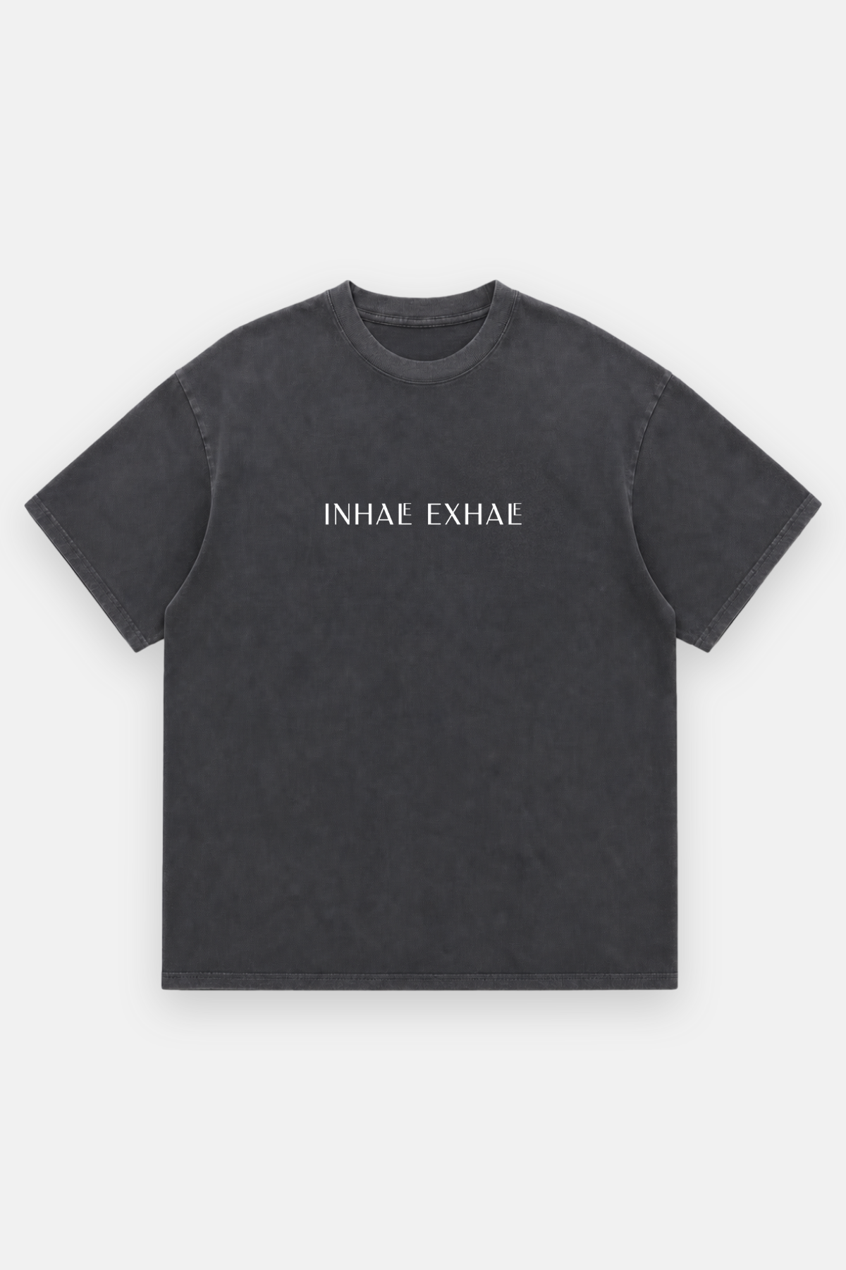 INHALE EXHALE Oversized Shirt