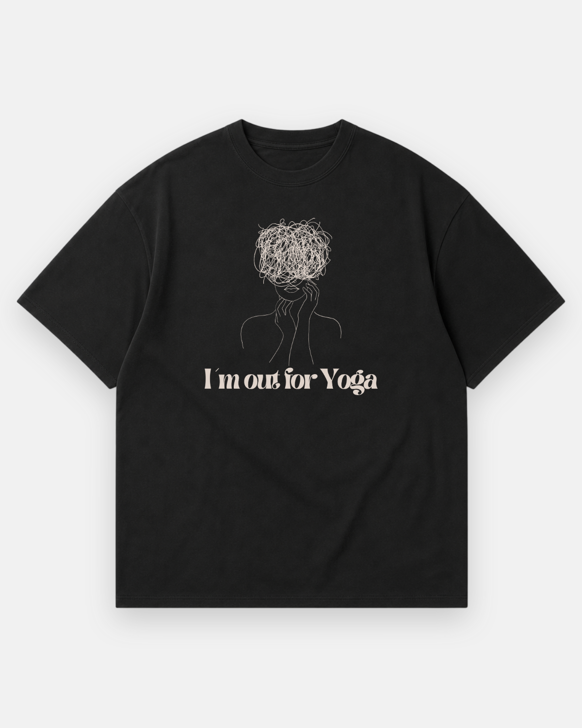 OUT FOR YOGA Oversized Shirt
