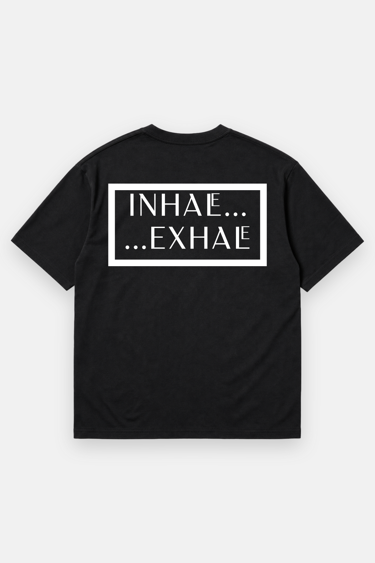 INHALE EXHALE Oversized Shirt