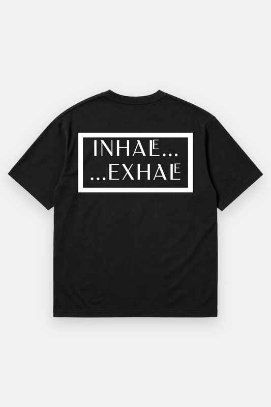 INHALE EXHALE Oversized Shirt