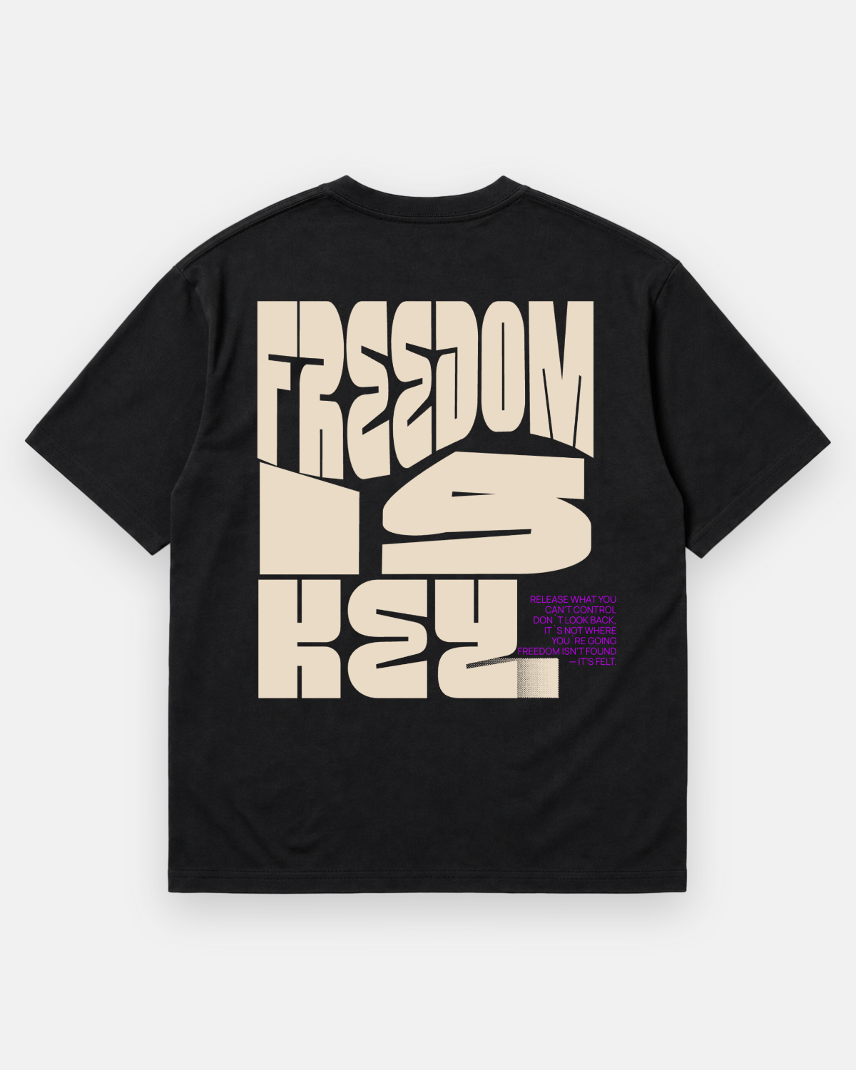 FREEDOM IS KEY Oversized Shirt