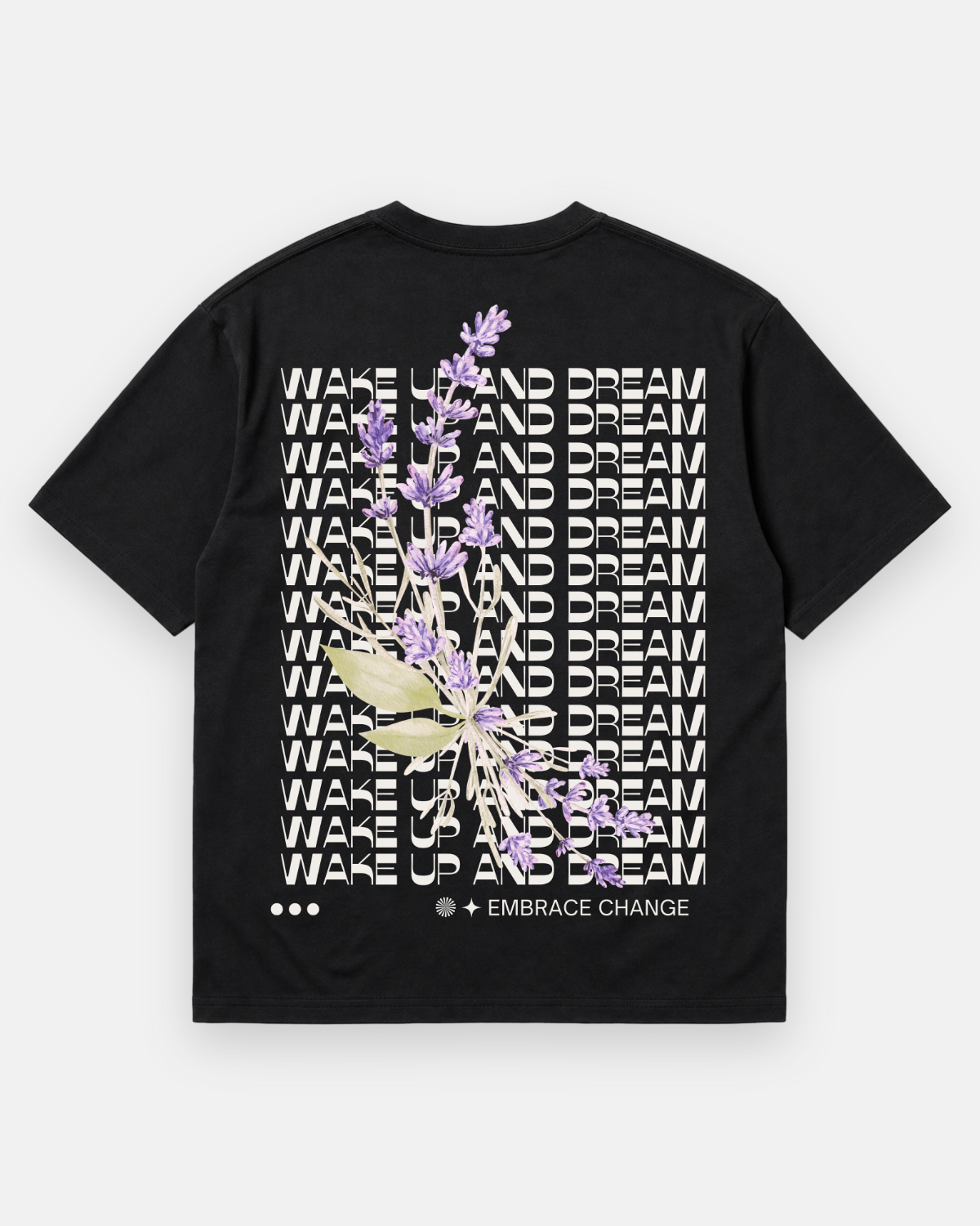 WAKE UP AND DREAM Oversized Shirt