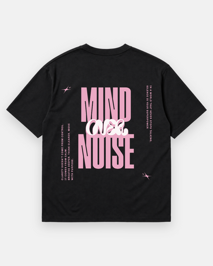 MIND OVER NOISE Oversized Shirt