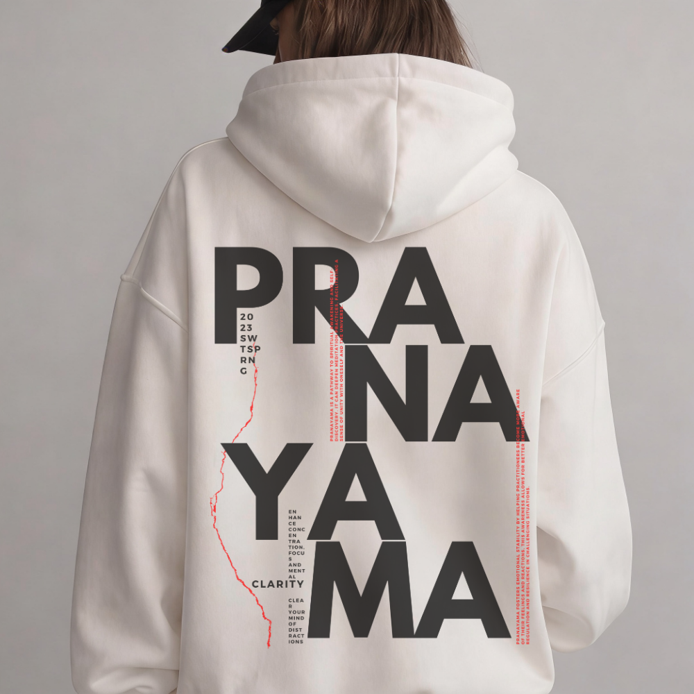 PRANAYAMA Oversized Hoodie