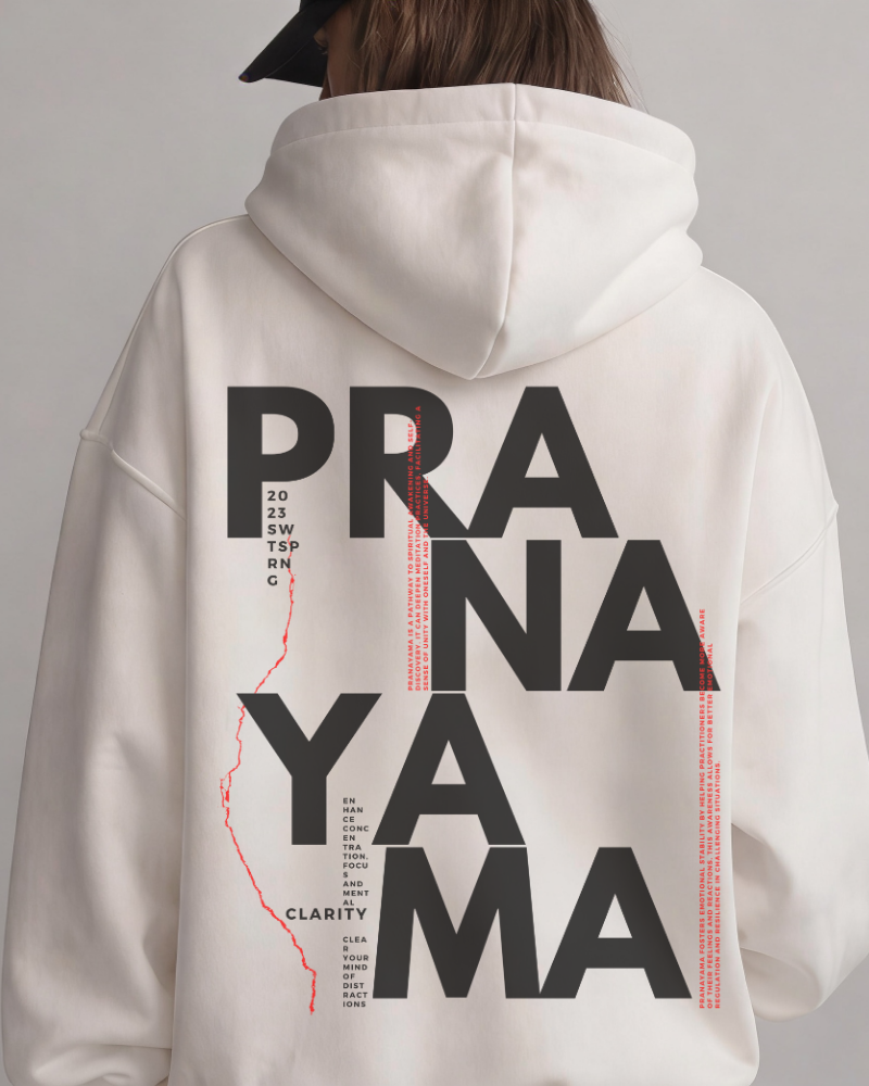 PRANAYAMA Oversized Hoodie
