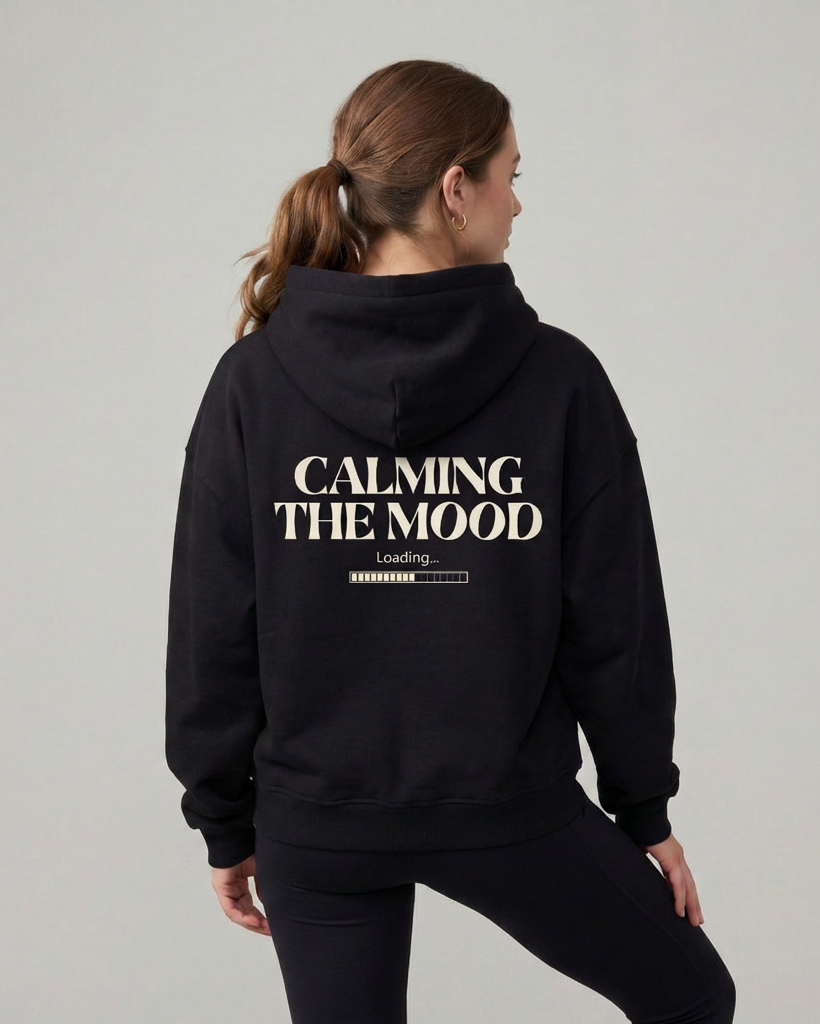 CALMING THE MOOD Oversized Hoodie